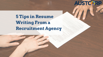 5 Tips For Resume Writing
