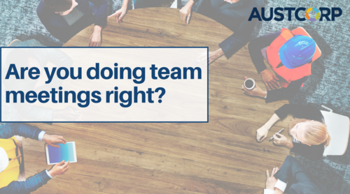 Are You Doing Team Meetings Right 